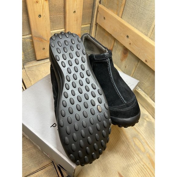 NEW Clarks Privo XFactor Driving Shoes Black Suede US7 7M - Picture 3 of 6